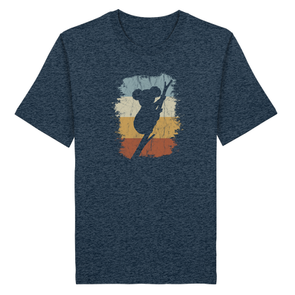 Retro kletternder Koala-Bär - Organic Shirt