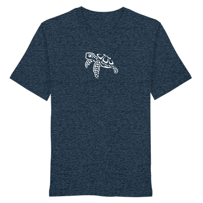 schwimmende Meeres-Schildkröte - Organic Shirt