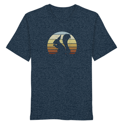 Retro Eichhörnchen Silhouette - Organic Shirt