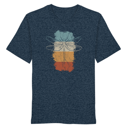 Retro Kunst Libelle | Vintage Dragonfly - Organic Shirt