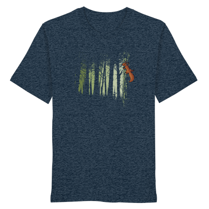 Eichhörnchen im Zwielicht-Wald - Organic Shirt
