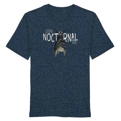 100% nachtaktive Fledermaus - Organic Shirt