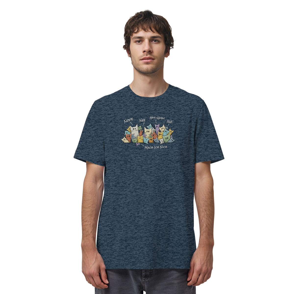 Nope, Nee, Nö Katzen - Organic Shirt