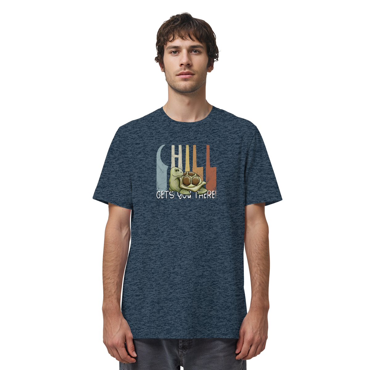 Gechillt gemütliche Schildkröte - Organic Shirt