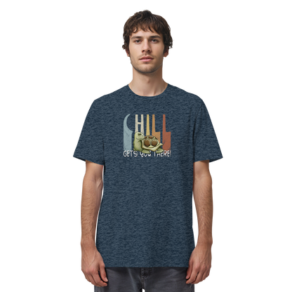 Gechillt gemütliche Schildkröte - Organic Shirt