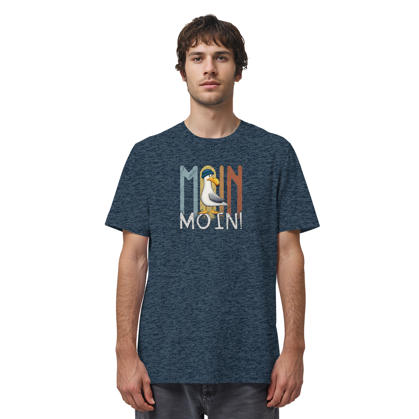 Moin Moin norddeutsche Möwe - Organic Shirt