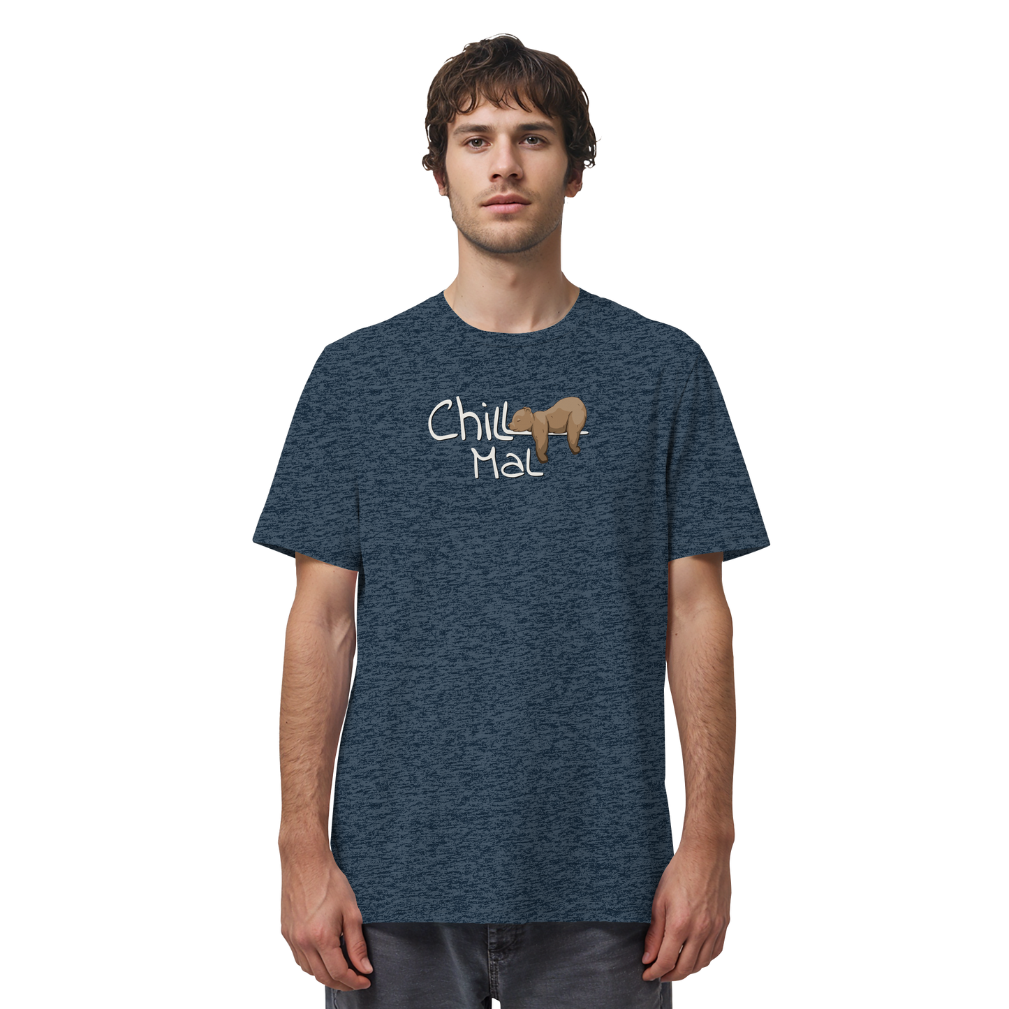Chill Mal schläfriger Braunbär - Organic Shirt