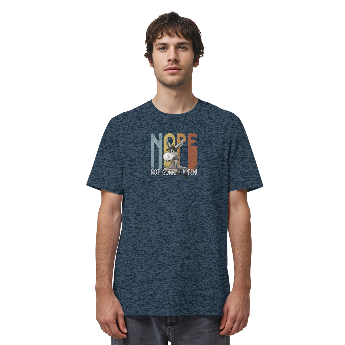 Nope | bockiger Esel - Organic Shirt