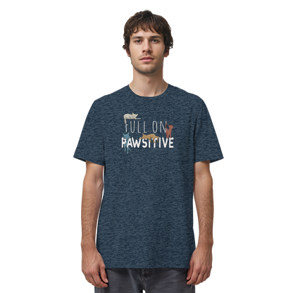Full On Pawsitive! Gechillte Katzen - Organic Shirt