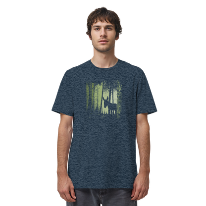 Esel im Zwielicht-Wald - Organic Shirt