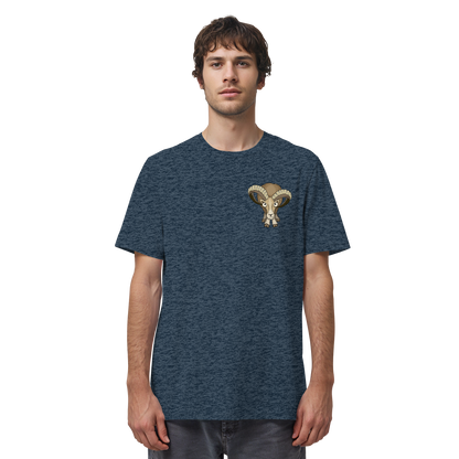 Bockiges Mufflon Widder Schafbock - Organic Shirt