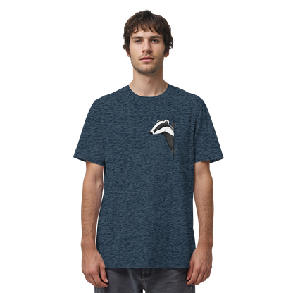 Lässiger Dachs Meister Grimbart - Organic Shirt