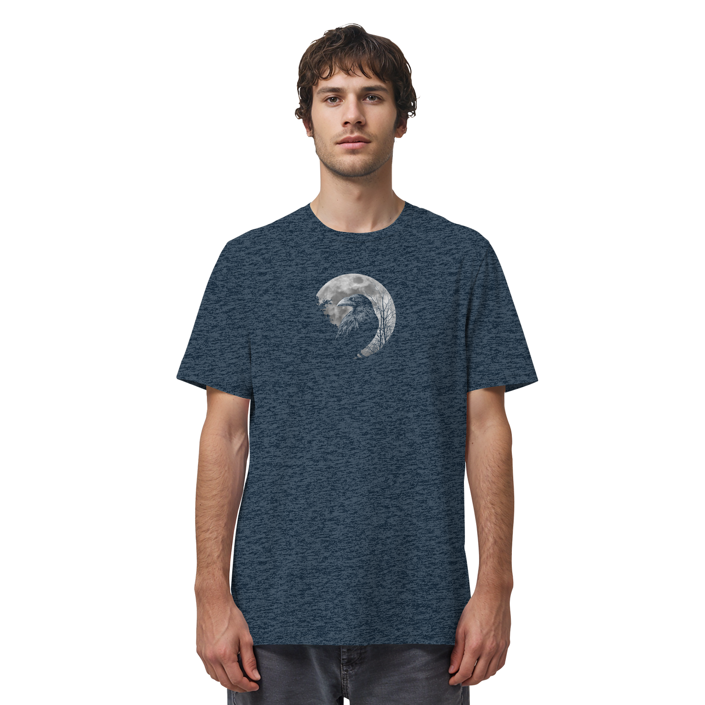 Vollmond-Rabe - Organic Shirt