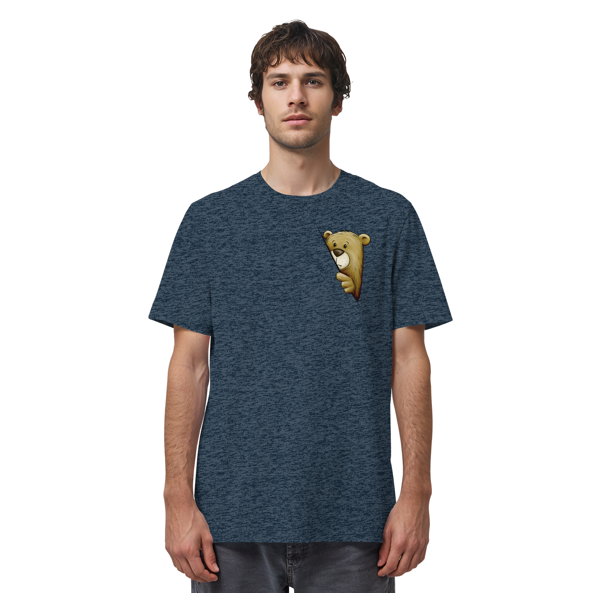 Funky Bär Illustration - Organic Shirt