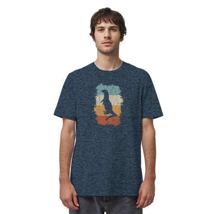 Retro Otter Fischotter Silhouette - Organic Shirt