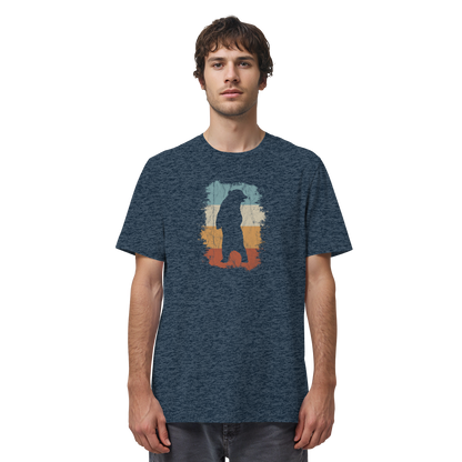 Retro Bären-Silhouette - Organic Shirt