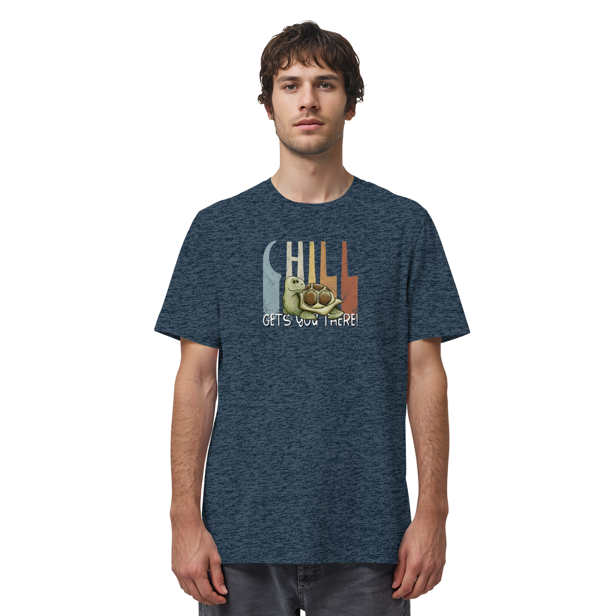 Gechillt gemütliche Schildkröte - Organic Shirt