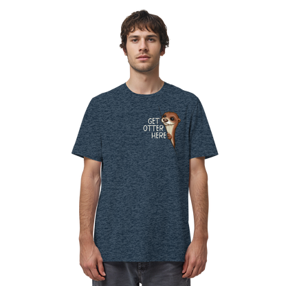 Get Otter Here | Lustiger Otter Kalauer - Organic Shirt