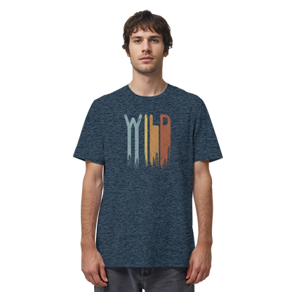 Wild Retro Schriftzug - Organic Shirt