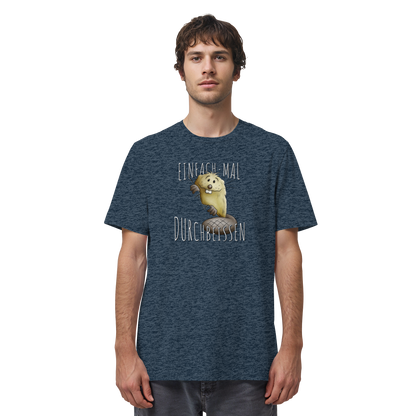 Einfach mal Durchbeissen Biber - Organic Shirt