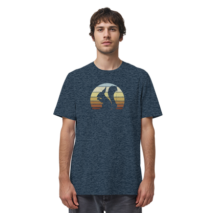 Retro Eichhörnchen Silhouette - Organic Shirt