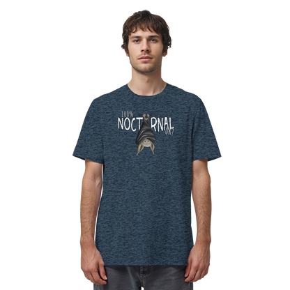 100% nachtaktive Fledermaus - Organic Shirt
