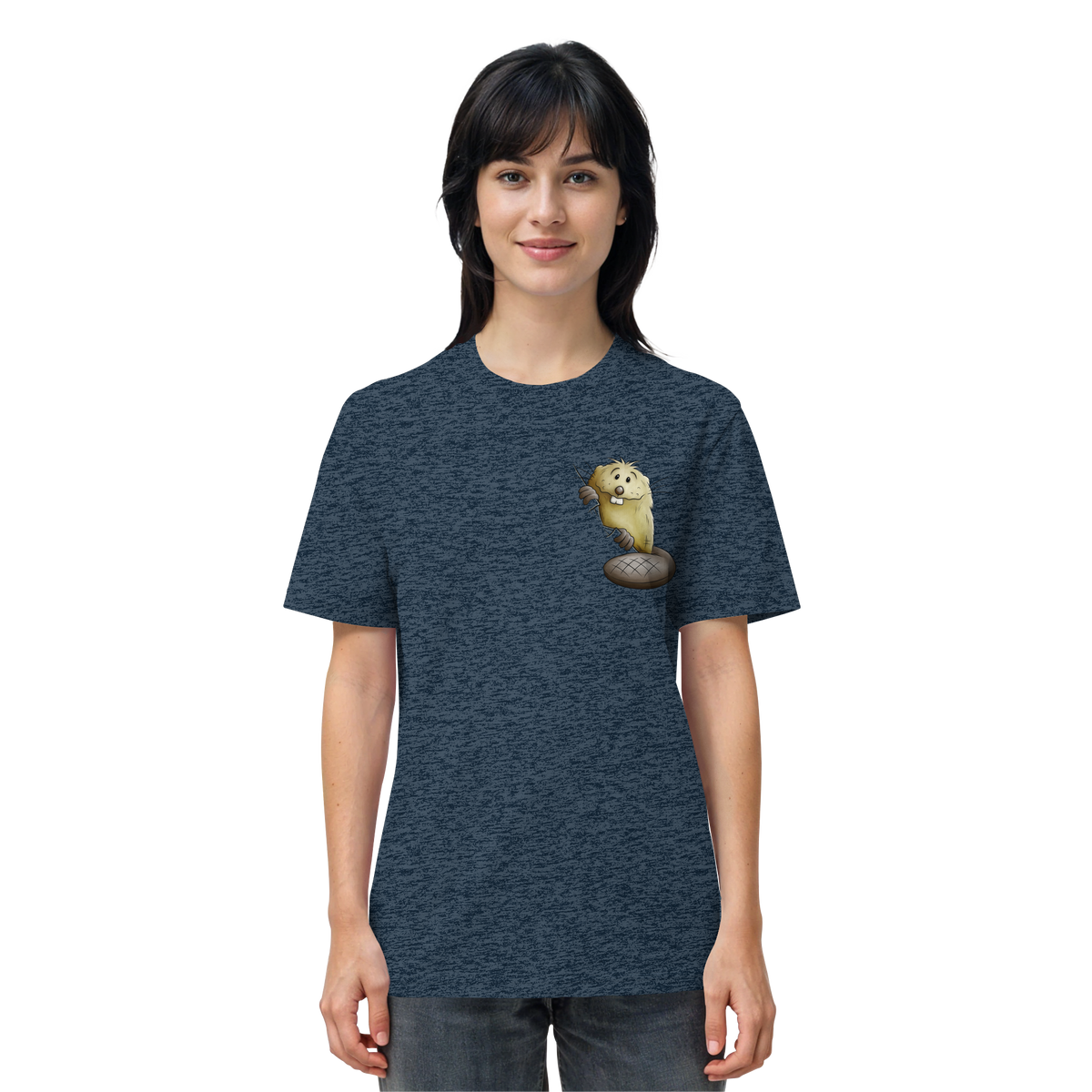 Lustiger frecher Biber - Organic Shirt