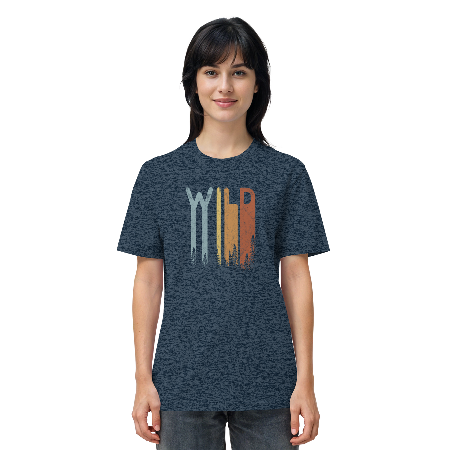 Wild Retro Schriftzug - Organic Shirt