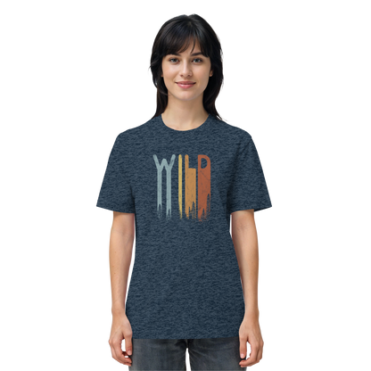 Wild Retro Schriftzug - Organic Shirt