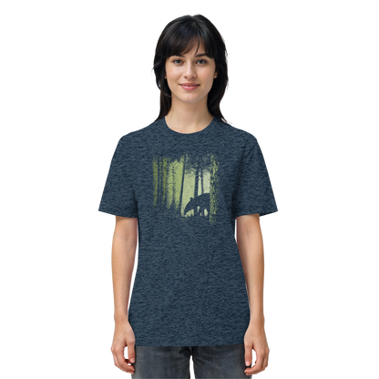 Lässiger Tapir im Zwielicht Wald - Organic Shirt