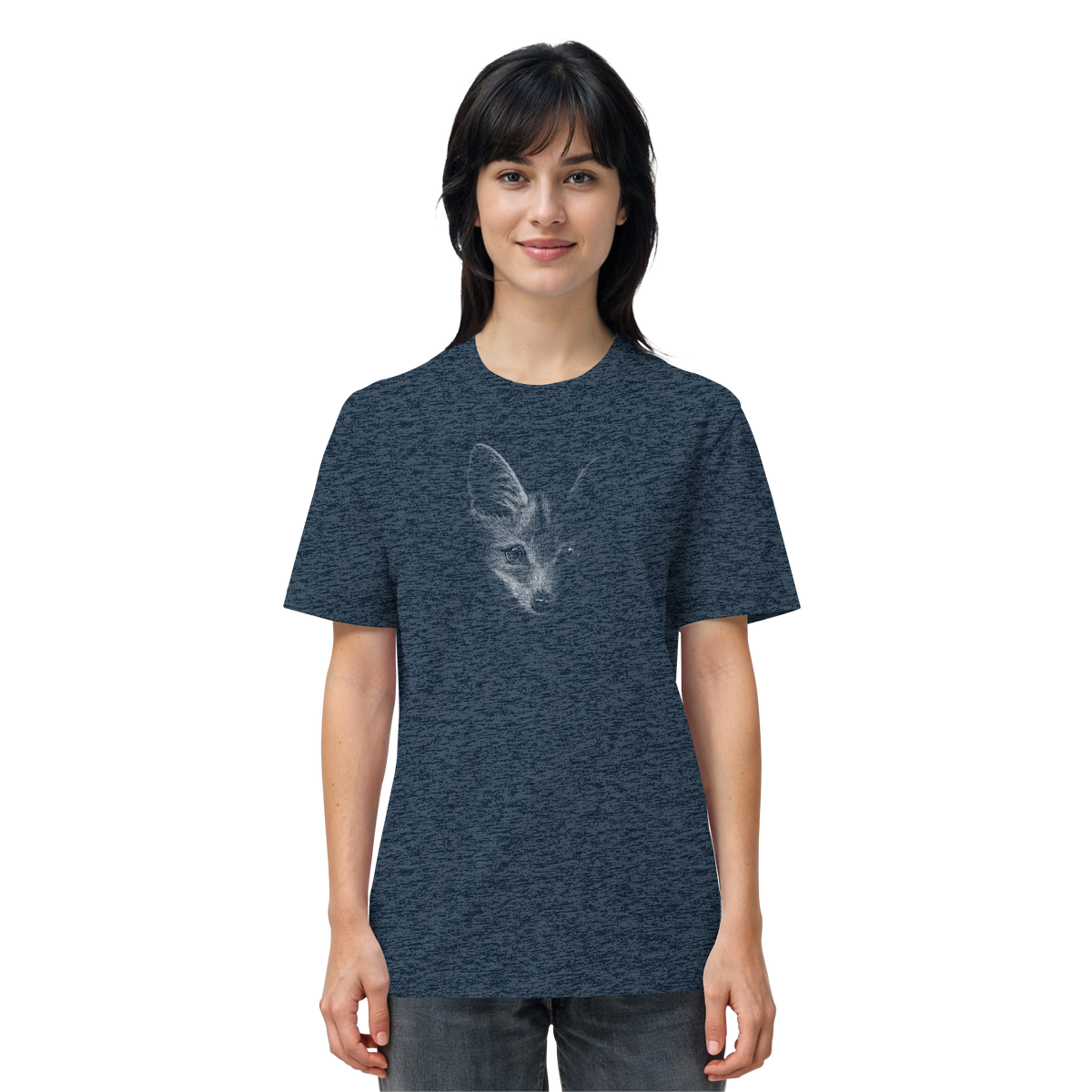 Fuchs Kritzelkunst Illustration - Organic Shirt
