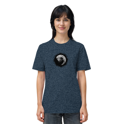 Schwarzer Rabe bei Vollmond  - Organic Shirt