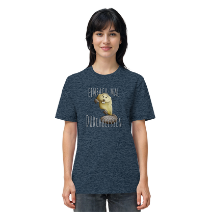 Einfach mal Durchbeissen Biber - Organic Shirt