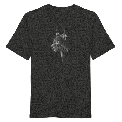 Luchs Kritzelkunst Wildkatze Illustration - Organic Shirt