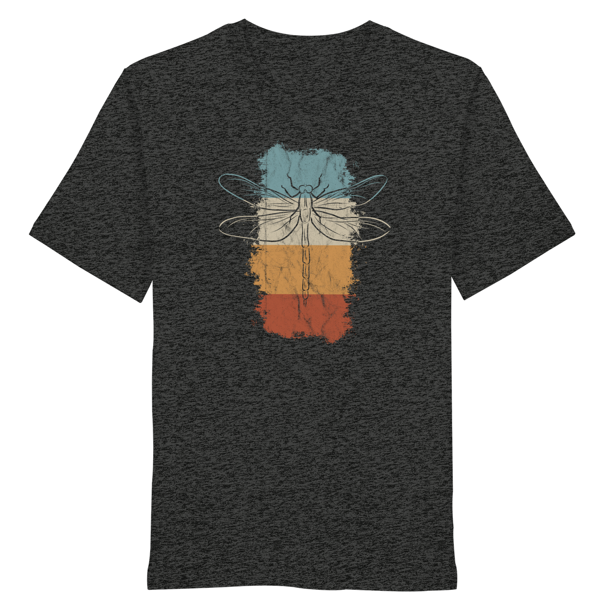 Retro Kunst Libelle | Vintage Dragonfly - Organic Shirt