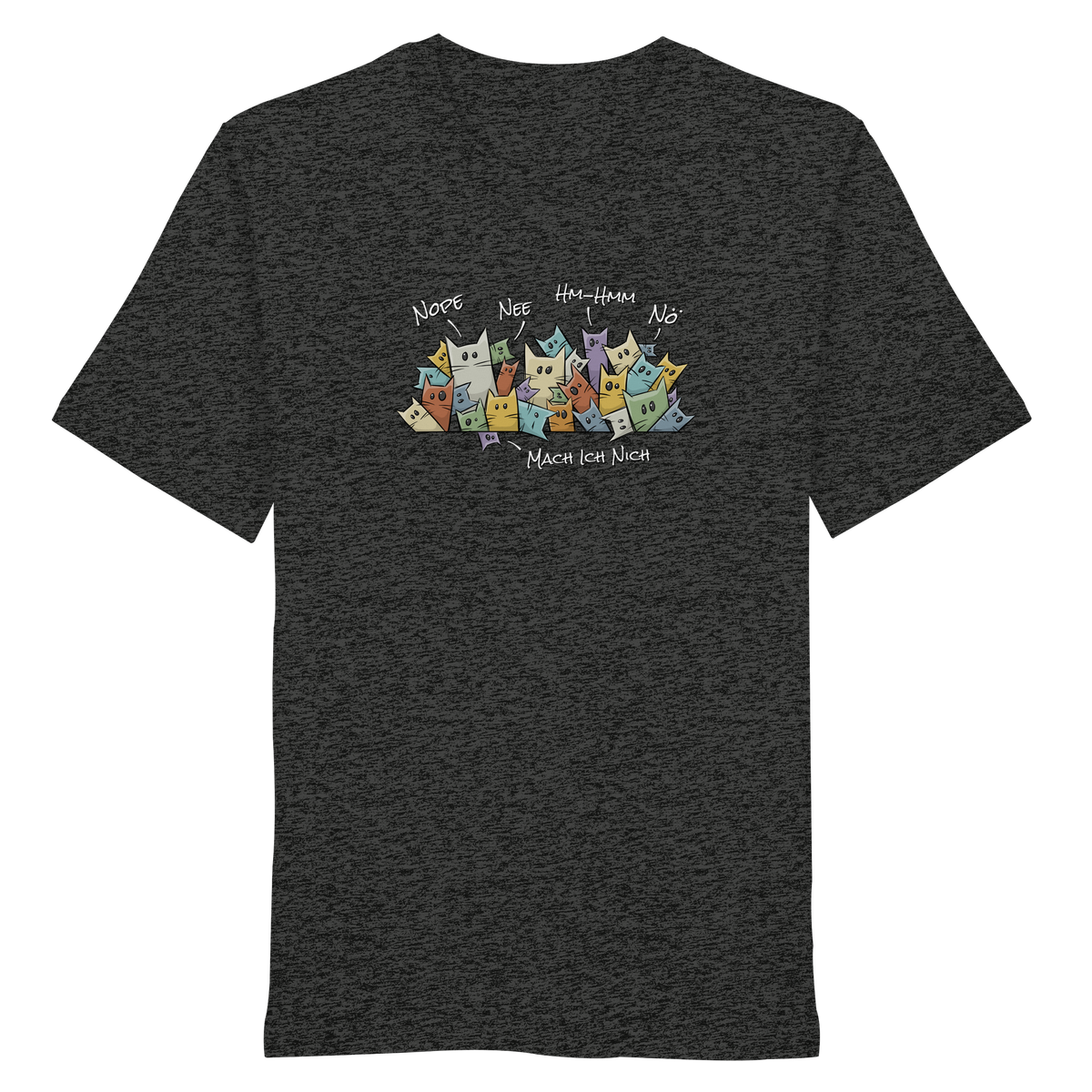 Nope, Nee, Nö Katzen - Organic Shirt