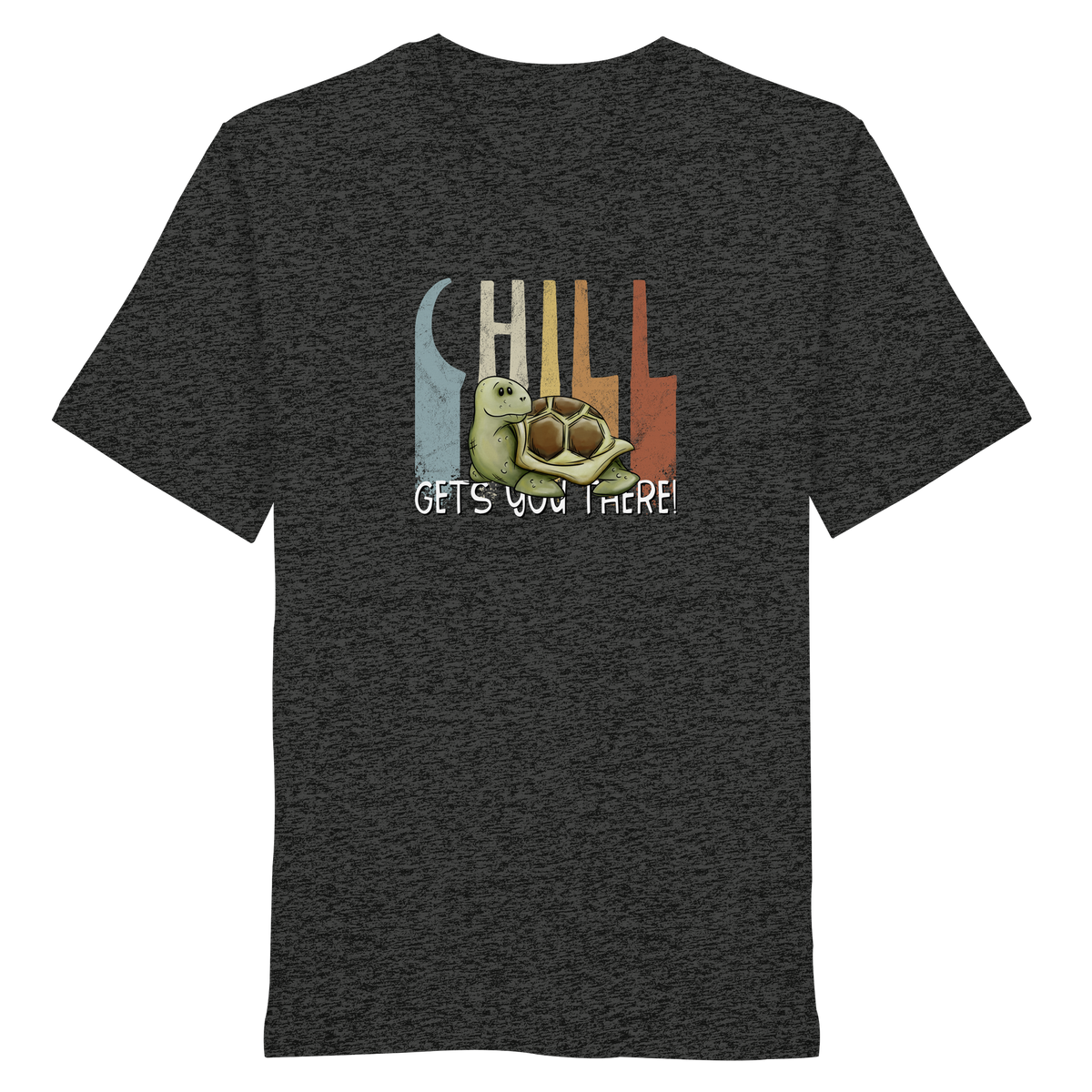 Gechillt gemütliche Schildkröte - Organic Shirt