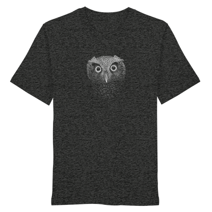 Eule Kritzelkunst Illustration - Organic Shirt