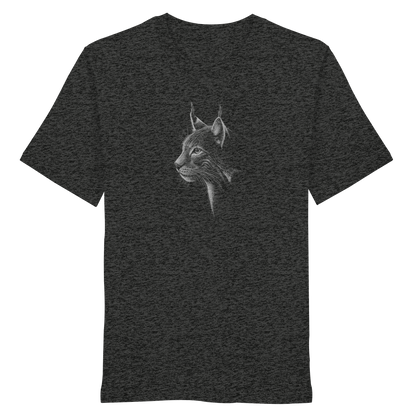 Luchs Kritzelkunst Wildkatze Illustration - Organic Shirt