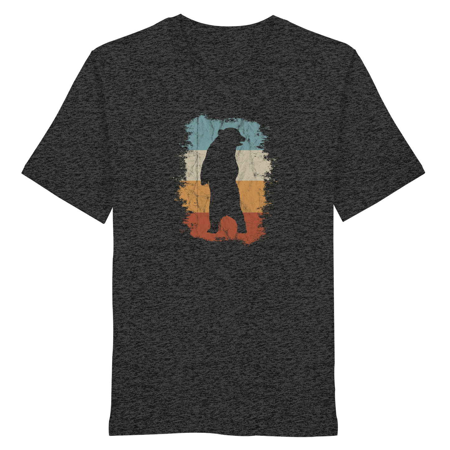 Retro Bären-Silhouette - Organic Shirt