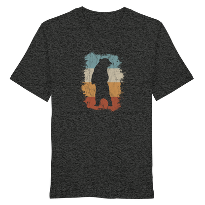 Retro Bären-Silhouette - Organic Shirt