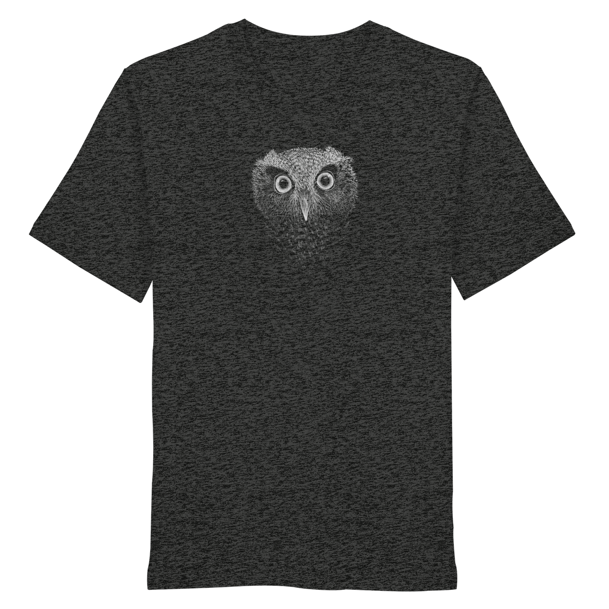Eule Kritzelkunst Illustration - Organic Shirt