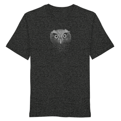 Eule Kritzelkunst Illustration - Organic Shirt