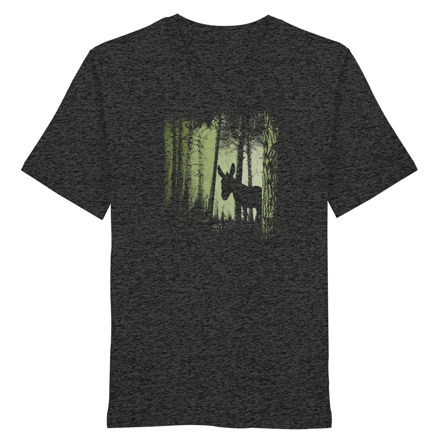 Esel im Zwielicht-Wald - Organic Shirt