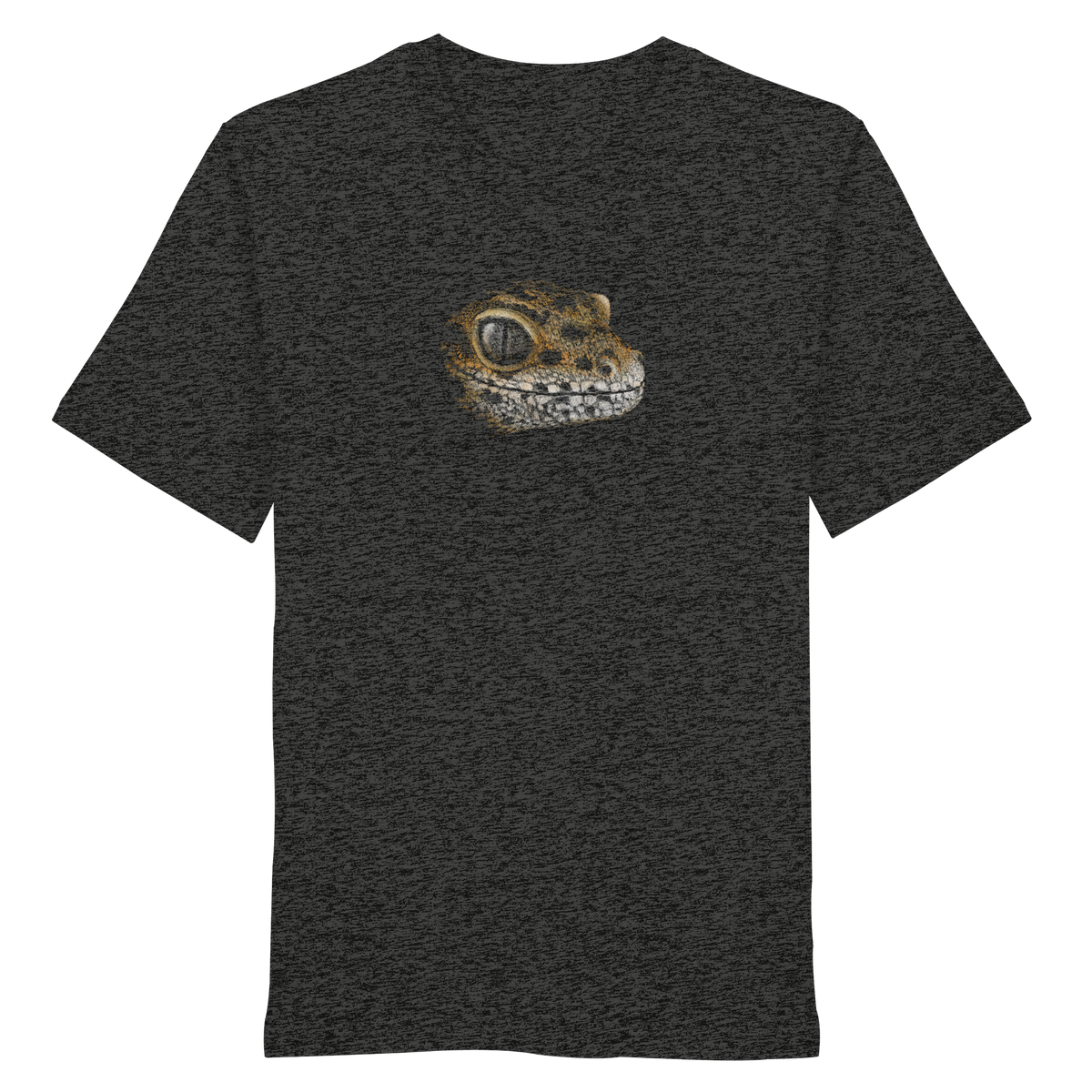 Leopard Gecko Skizze Kritzelkunst - Organic Shirt