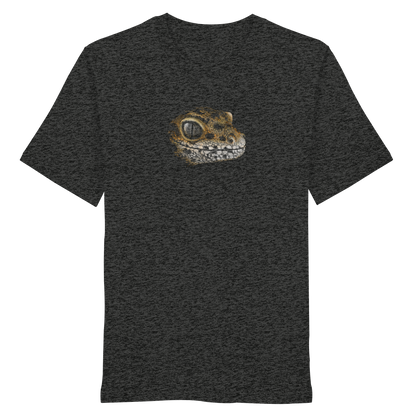 Leopard Gecko Skizze Kritzelkunst - Organic Shirt