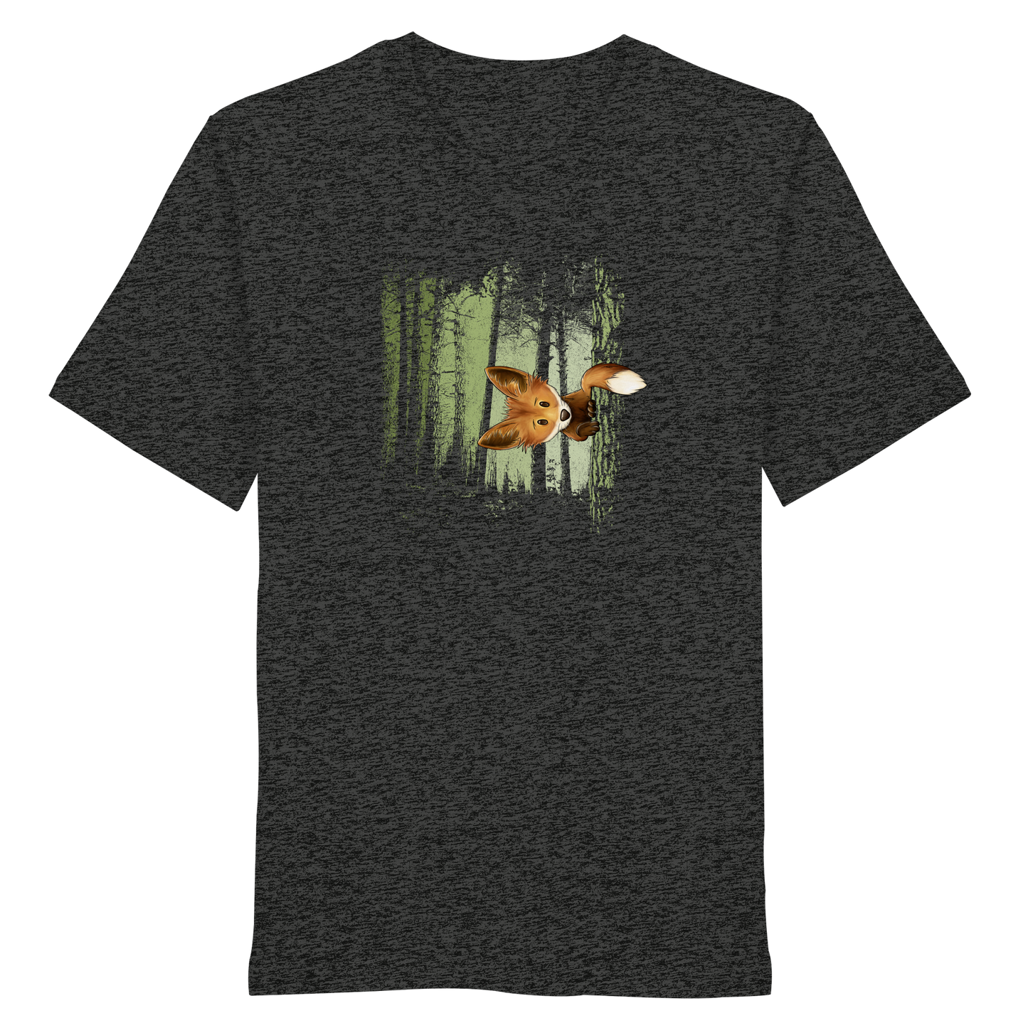 Fuchs im Zwielicht-Wald - Organic Shirt