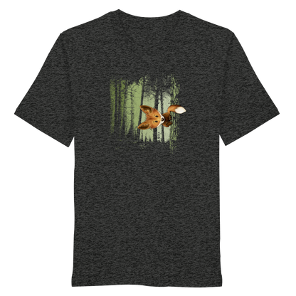 Fuchs im Zwielicht-Wald - Organic Shirt