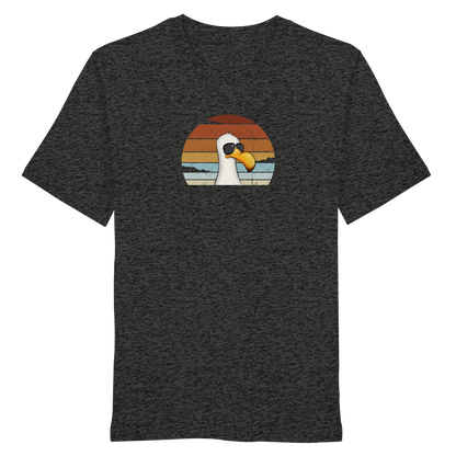 Cool lässige Retro Möwe - Organic Shirt