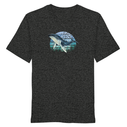 Retro Unterwasser Buckelwal - Organic Shirt